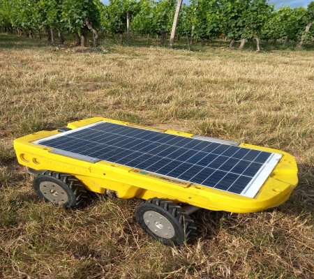 Vitirover autonomous mowing robot