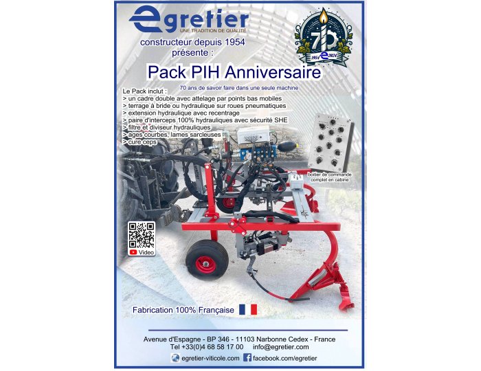 EGRETIER - PACK PIH ANNIVERSAIRE