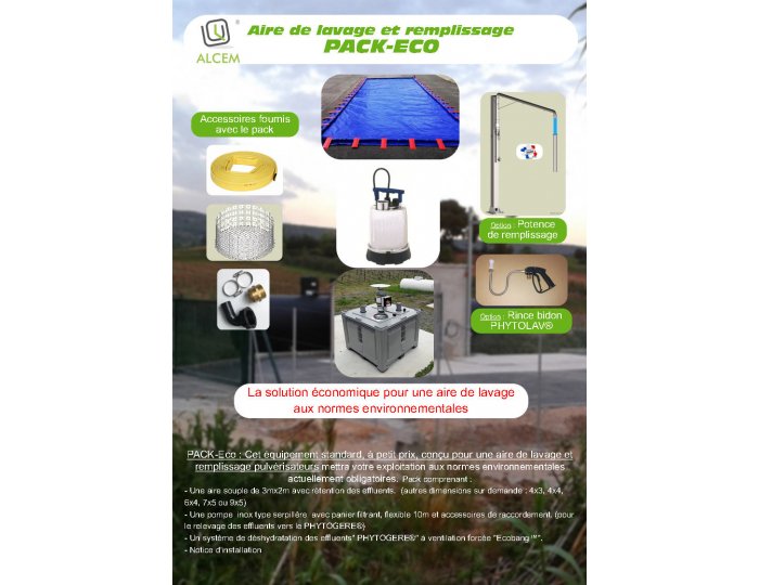ALCEM AIRE DE LAVAGE : Souple ou Béton