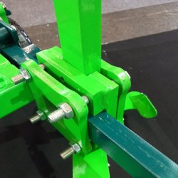 Plough frame bracket