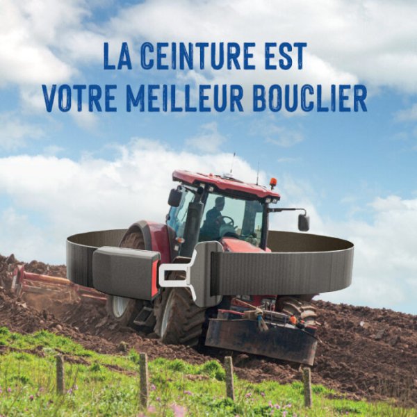la ceinture de sécurité est votre meilleur bouclier