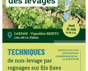 Réunion "bout de parcelle" Optimisation des levages