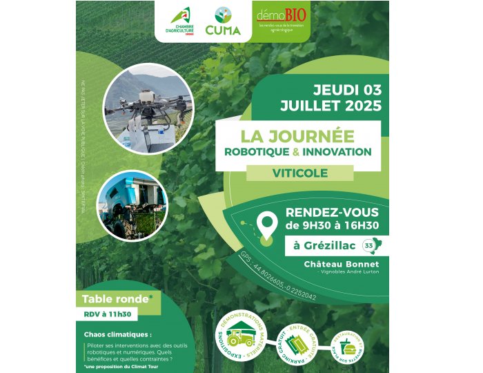 Journée robotique et innovation - juillet 2025