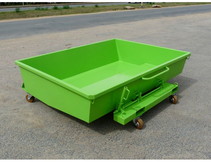 Benne basculante basse grand largeur "viti / vini" GS-V